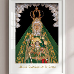 LÁMINA VIRGEN DE LA SIERRA MOD. 2