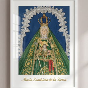 LÁMINA VIRGEN DE LA SIERRA MOD. 2