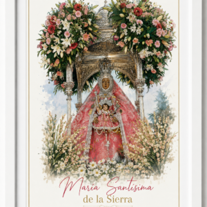 LÁMINA VIRGEN DE LA SIERRA MOD. 3