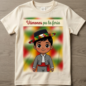 CAMISETA FERIA NIÑO 2026 MOD. 1