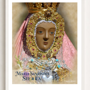LÁMINA VIRGEN DE LA SIERRA MOD. 1