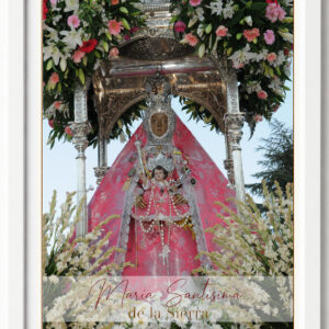 LÁMINA VIRGEN DE LA SIERRA MOD. 3