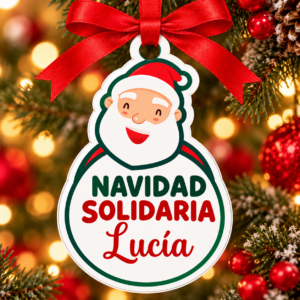 BOLA NAVIDAD SOLIDARIA MOD. D